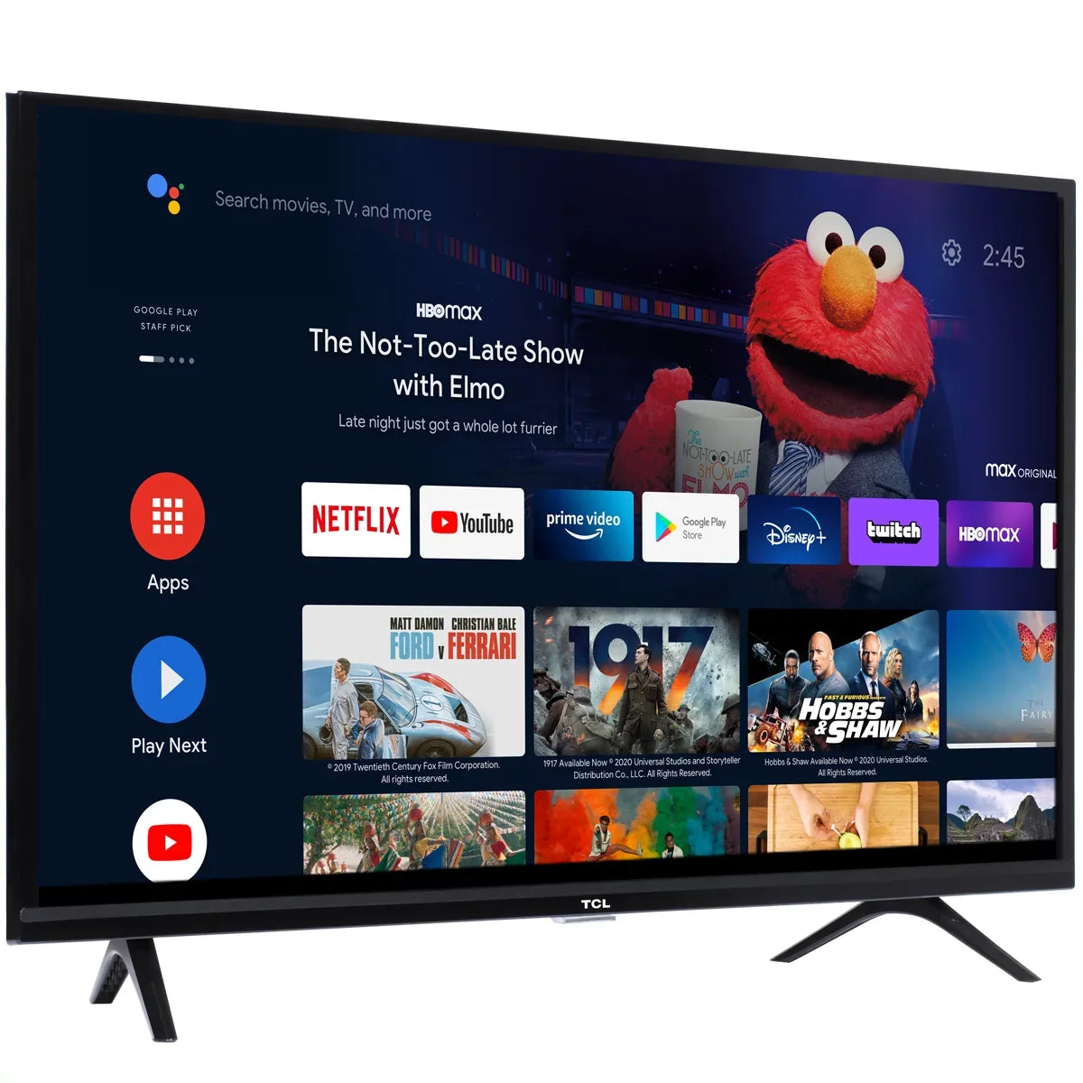 Class - 32" HD TCL TV Android 32S330 Smart 3-Series