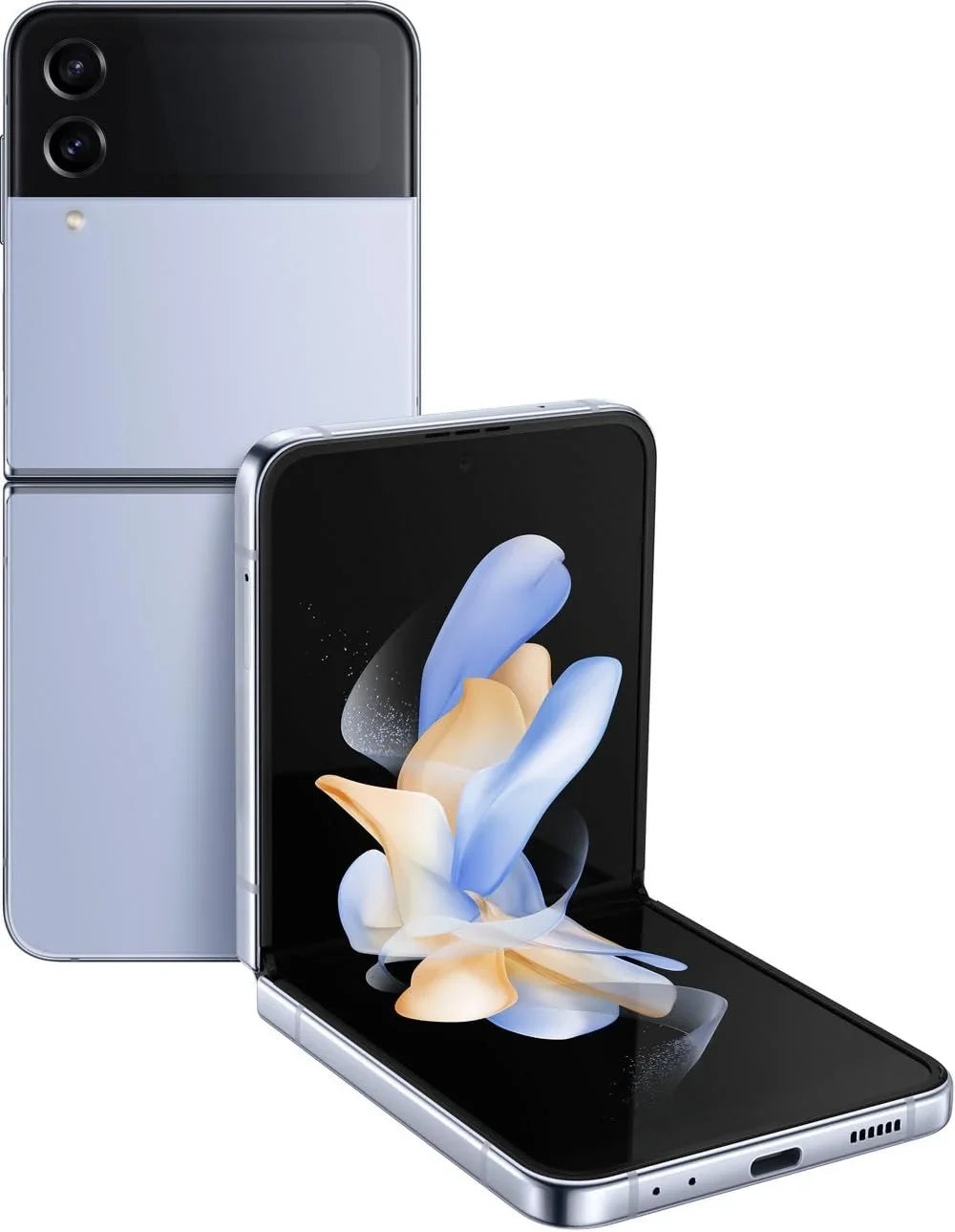 '- Samsung Galaxy Flip4 (Good) (Unlocked) Pre-Owned 256GB Blue Z