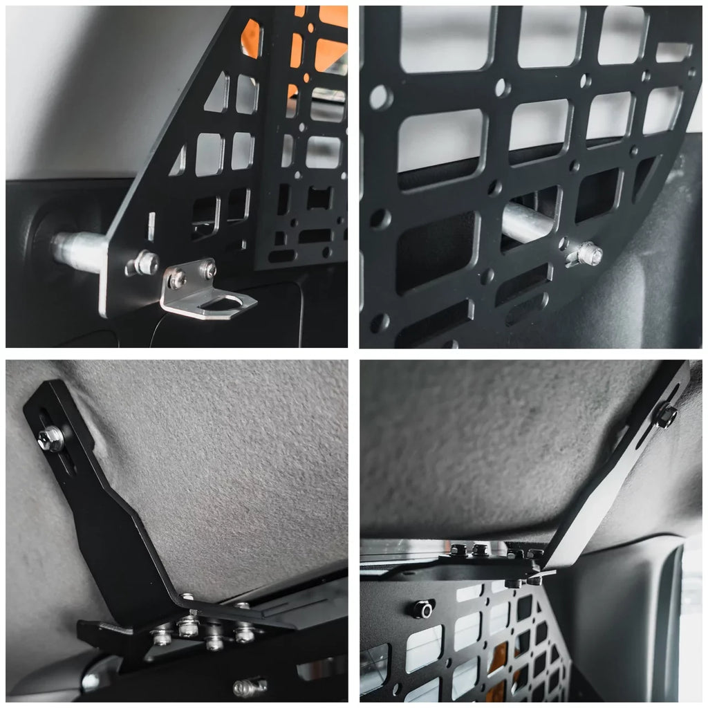 Molle BAKOD Panel for MSPS100 Window 4Runner 2010-2023 Toyota Black Shelf MSW100 Set Storage