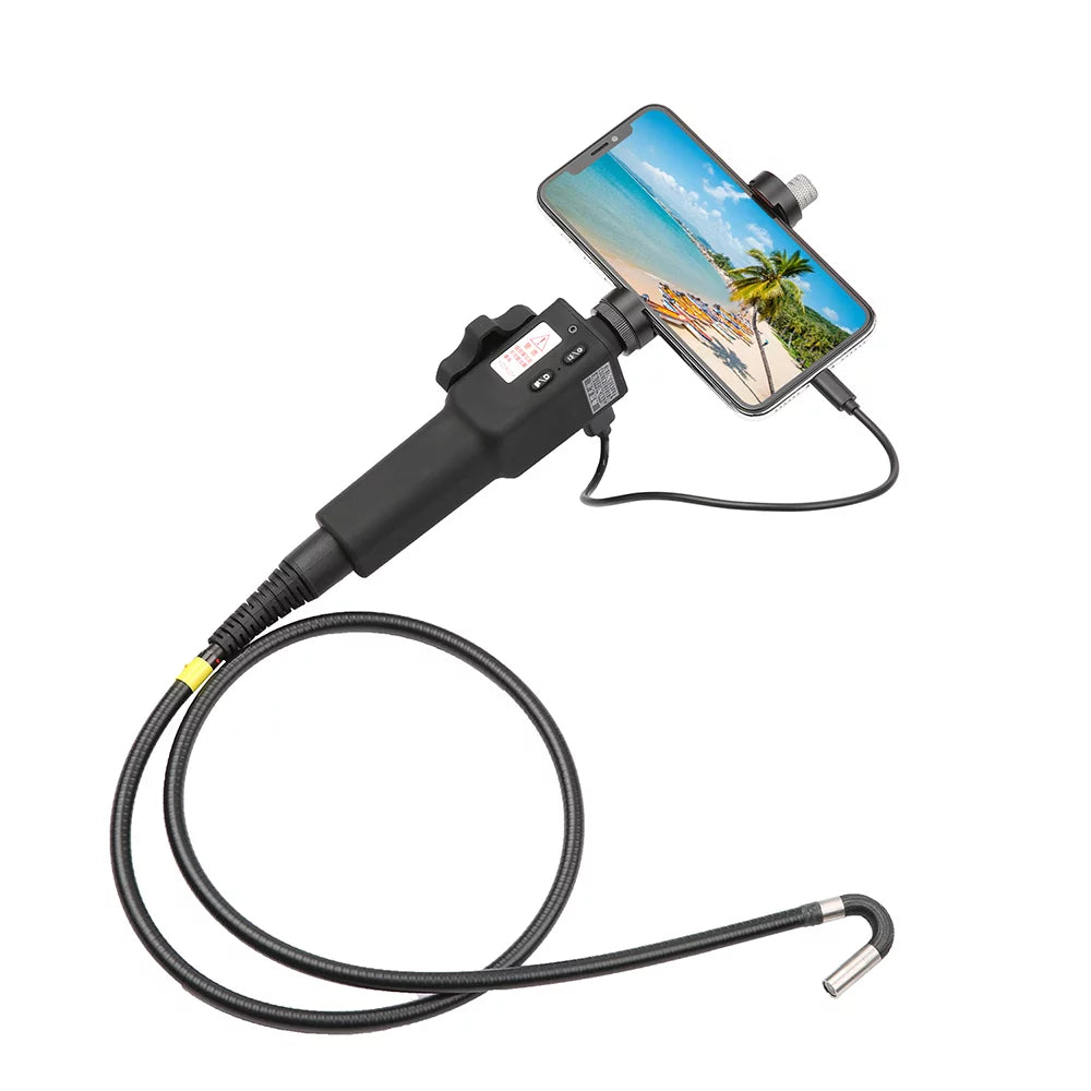8.5mm Endoscope, 8.5mm 6.3-inch 3.5-inch 6.3-inch Lens  To Manual Siuke Steerable Videos Lens Industrial Capture Shinysix Screen With Video Steerable 1m Nebublu Manual Steerable Qisuo