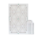 23-1/2 MERV Actual x Size: x 14x24x1 13 12 Pack Filters Air of Glasfloss. 13-1/2 Pleated by 7/8