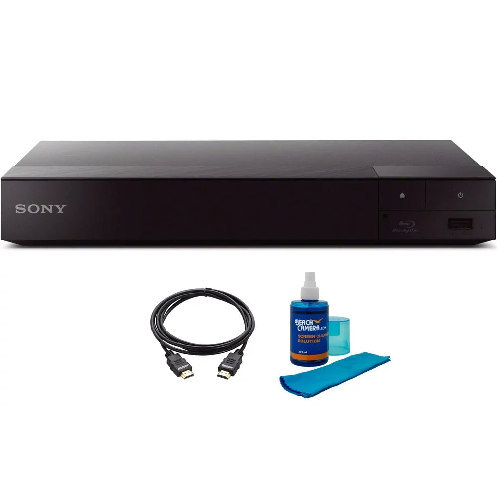 Cleaning HDMI Blu-ray BDP-S6700 Disc Kit Player Bundle and Upscaling Cable Streaming 4K w/ Sony 3D