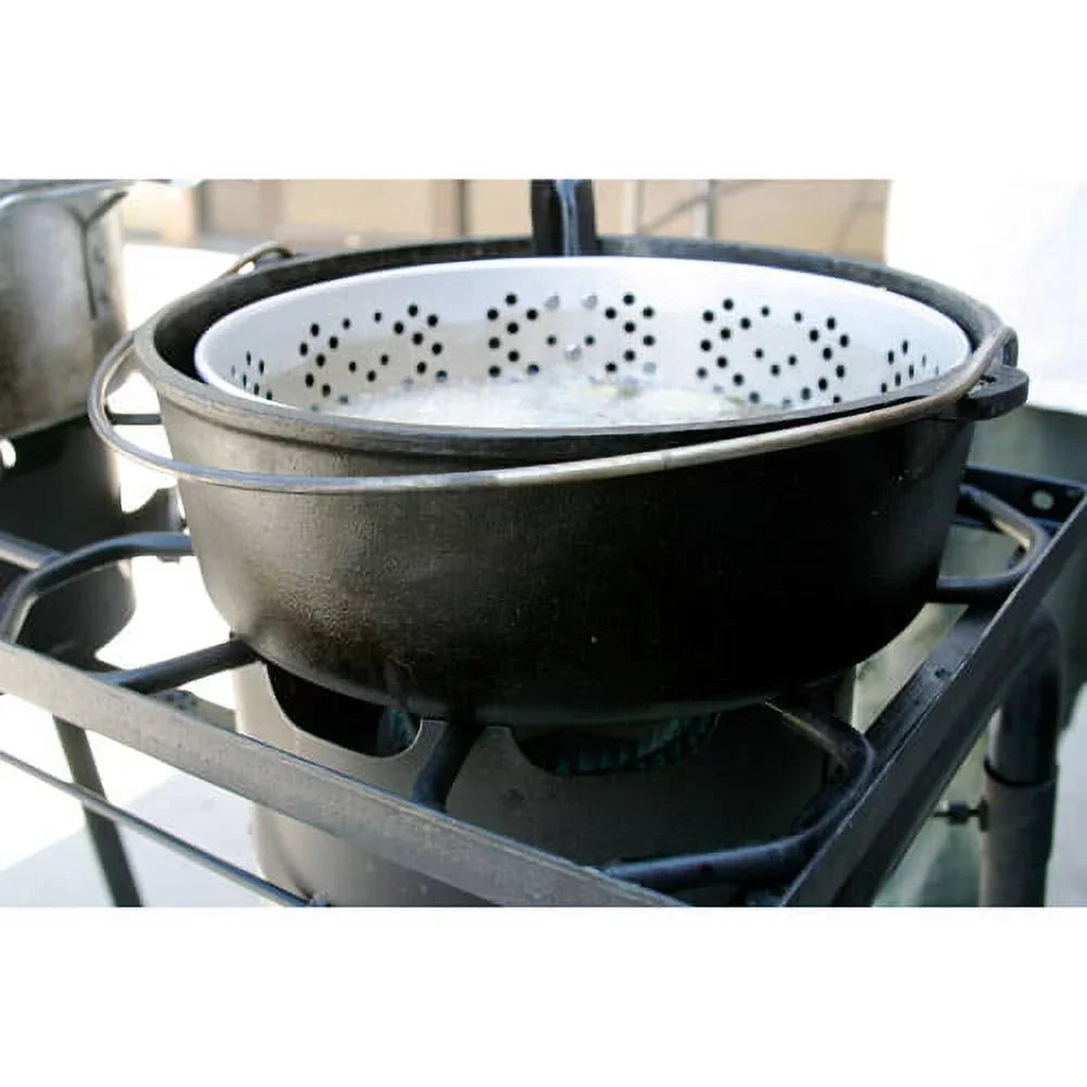 Seasoned Iron Camp Chef Cast Pot (Set)