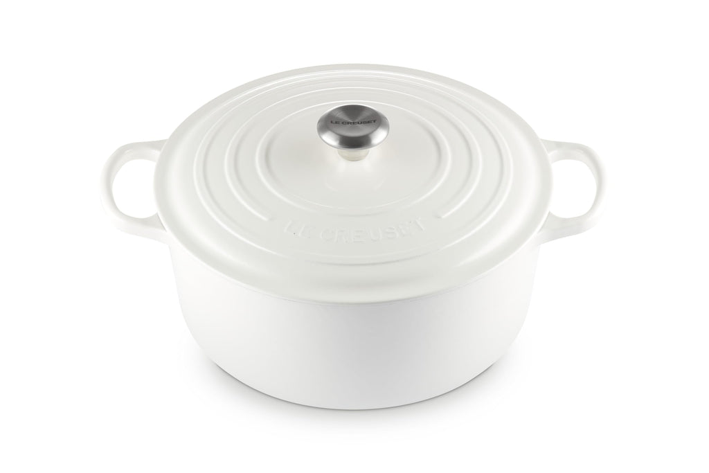 Le Creuset Enameled Cast Iron Signature Round Dutch Oven, 7.25 qt., Licorice