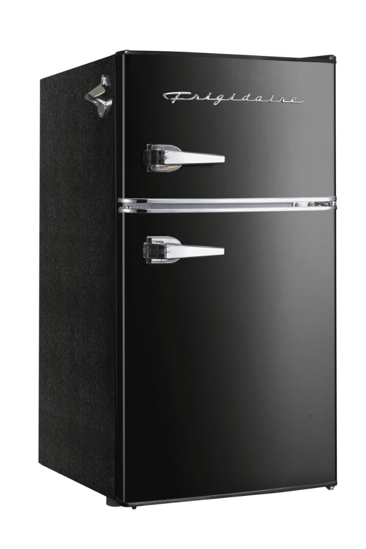 Frigidaire Compact Refrigerator with Top Freezer - 2 Door Fridge with 3.2 Cu Ft, Contemporary Series, Blue