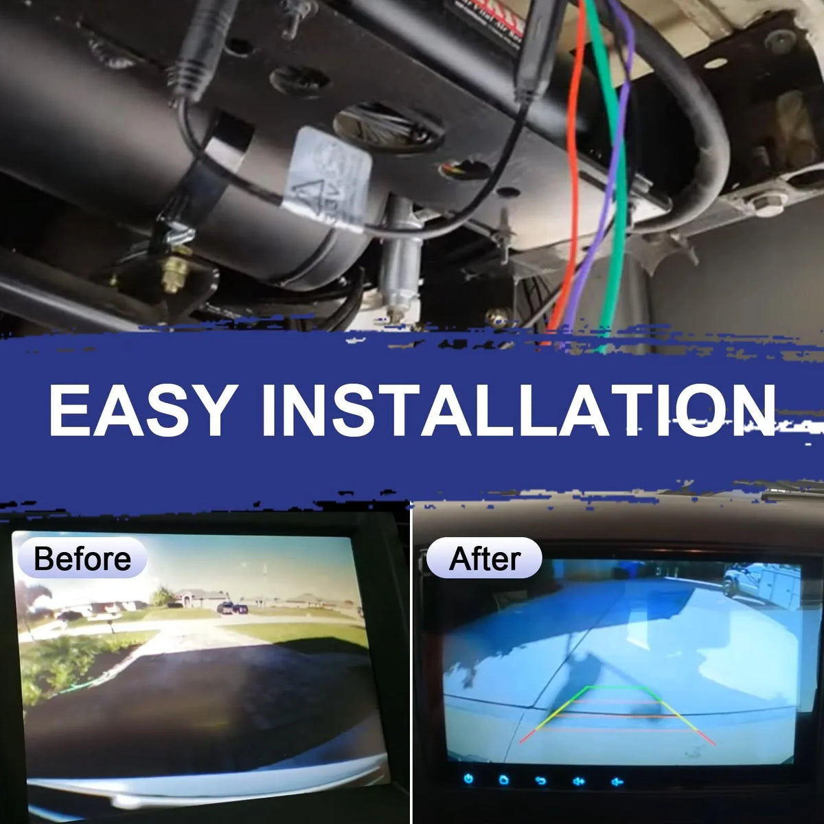 Silverado/GMC Sierra for Camera Handle Rear Backup 2007-2013 Chevy Tailgate View 22755304