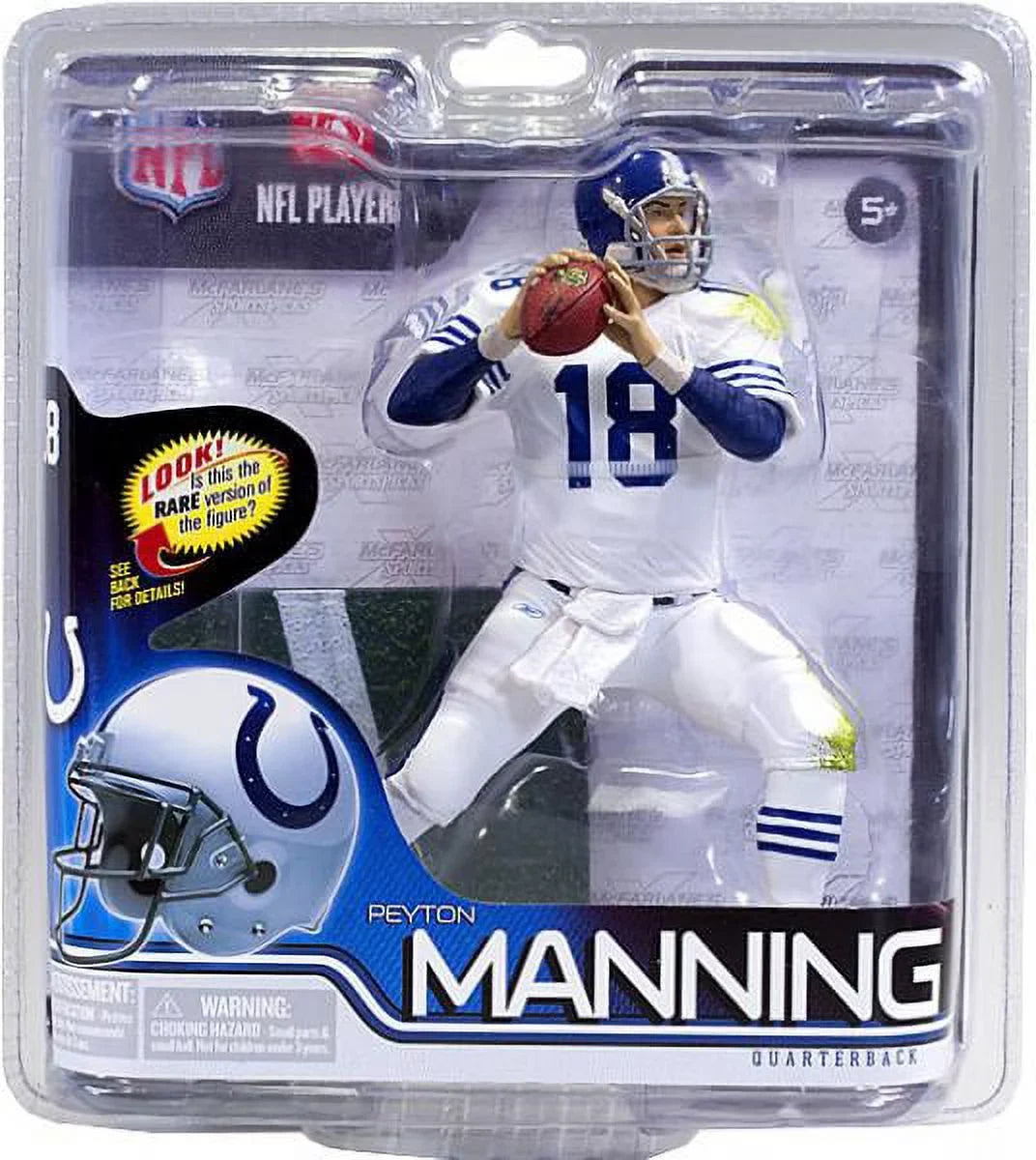 [Retro Manning Action Sports 30 Peyton Picks NFL McFarlane Series Jersey] Figure