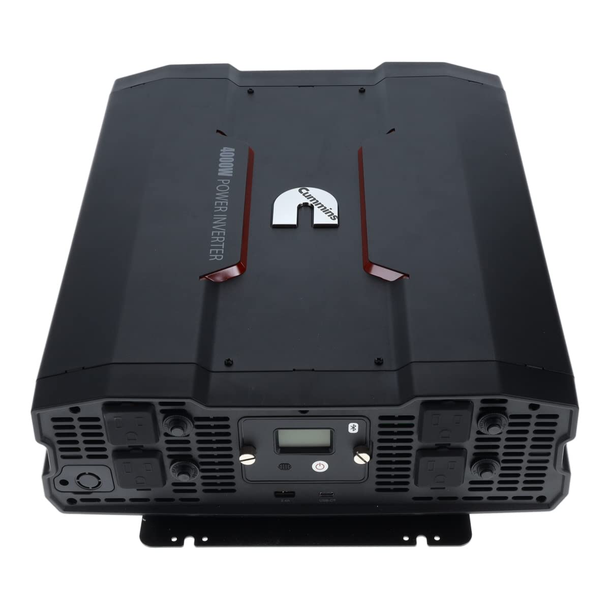 Cummins 5000 Watts Inverter Modified Sine Wave Truck Inverter 12 Volts to 110 Volts Four AC Outlets Two USB Ports (Plus Cable Kit)- CMN5000W