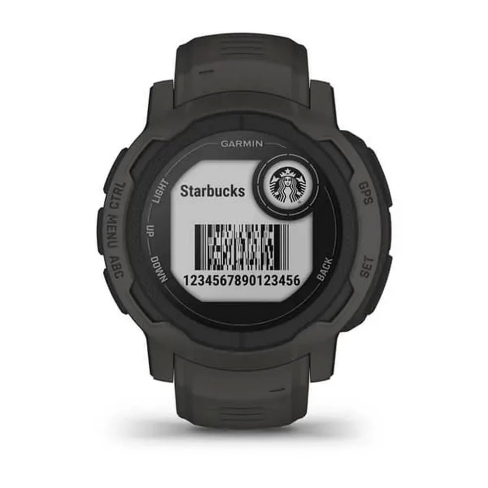 Garmin Instinct 2 Solar, Smaller-Sized Rugged Outdoor Watch with GPS, with Solar Charging Capabilities, Built for All Elements, Multi-GNSS Support