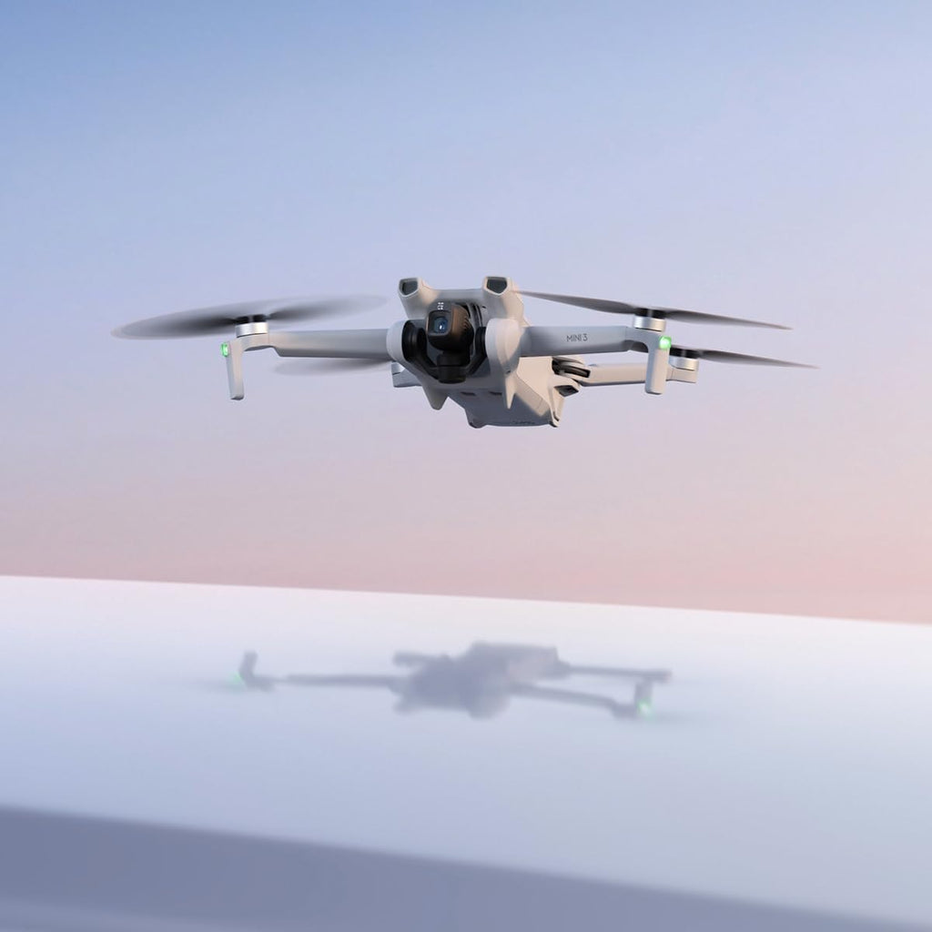 DJI Mini 3, Drones with Camera for Adults 4K, 38-min Flight Time, up to 32800ft (10km) Video Transmission, True Vertical Shooting, GPS Auto Return
