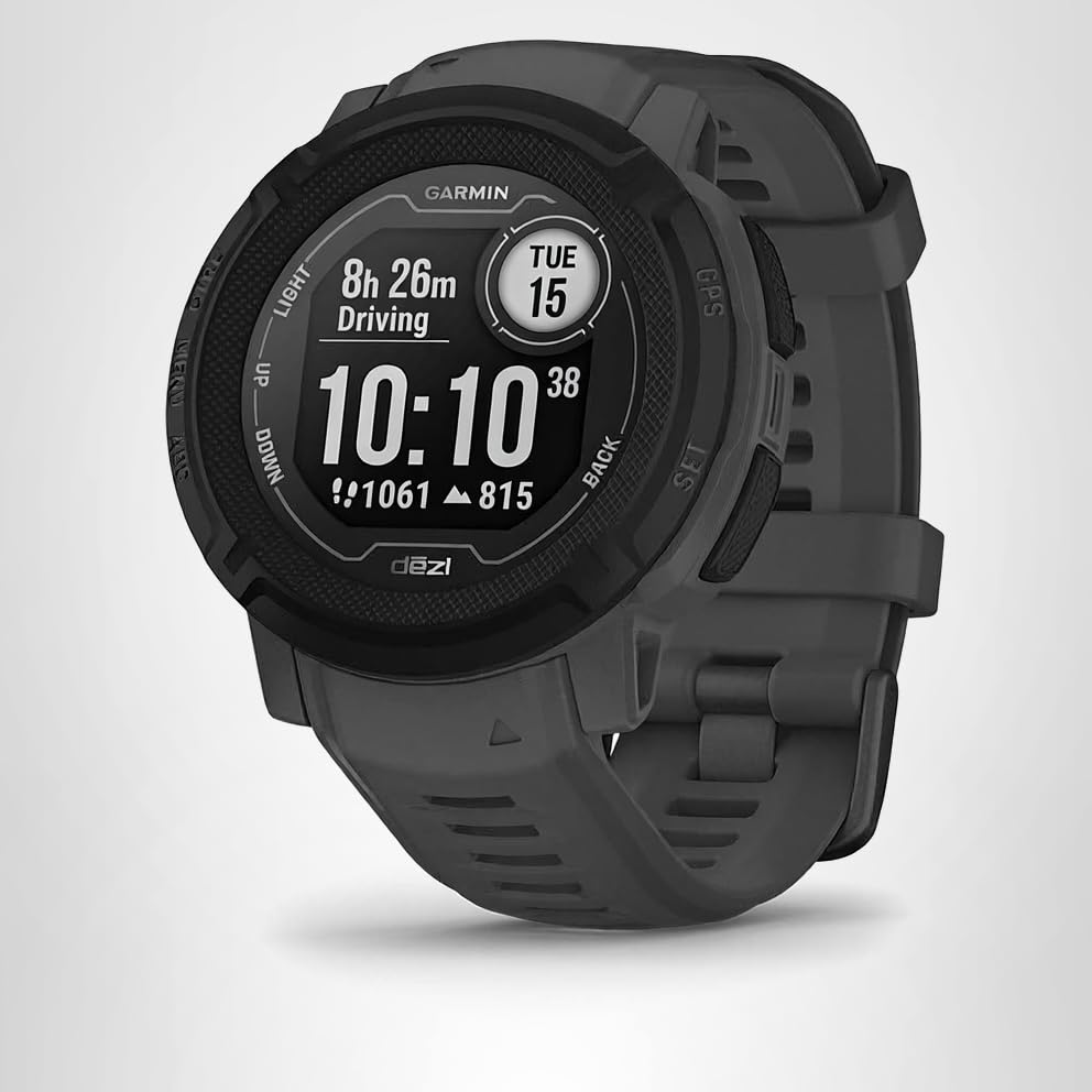 Garmin Instinct 2 Solar, Smaller-Sized Rugged Outdoor Watch with GPS, with Solar Charging Capabilities, Built for All Elements, Multi-GNSS Support