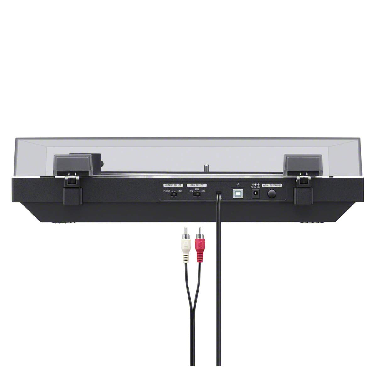Sony PS-LX310BT Belt Drive Turntable: Fully Automatic Wireless Vinyl Record Player with Bluetooth and USB Output Black