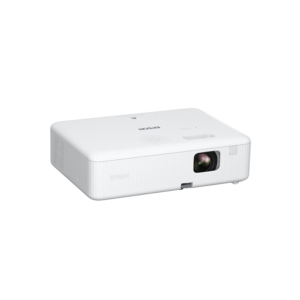 Epson EpiqVision Flex CO-W01 Portable Projector, 3-Chip 3LCD, Widescreen, 3,000 Lumens Color/White Brightness, 5 W Speaker, 300-Inch Home