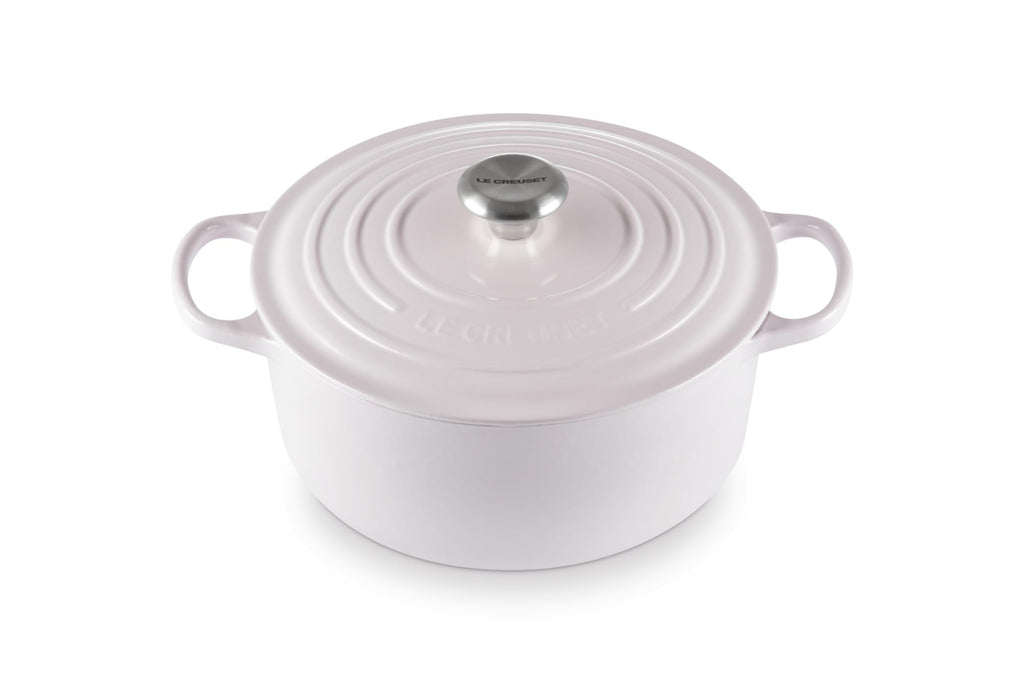 Le Creuset Enameled Cast Iron Signature Round Dutch Oven, 7.25 qt., Caribbean