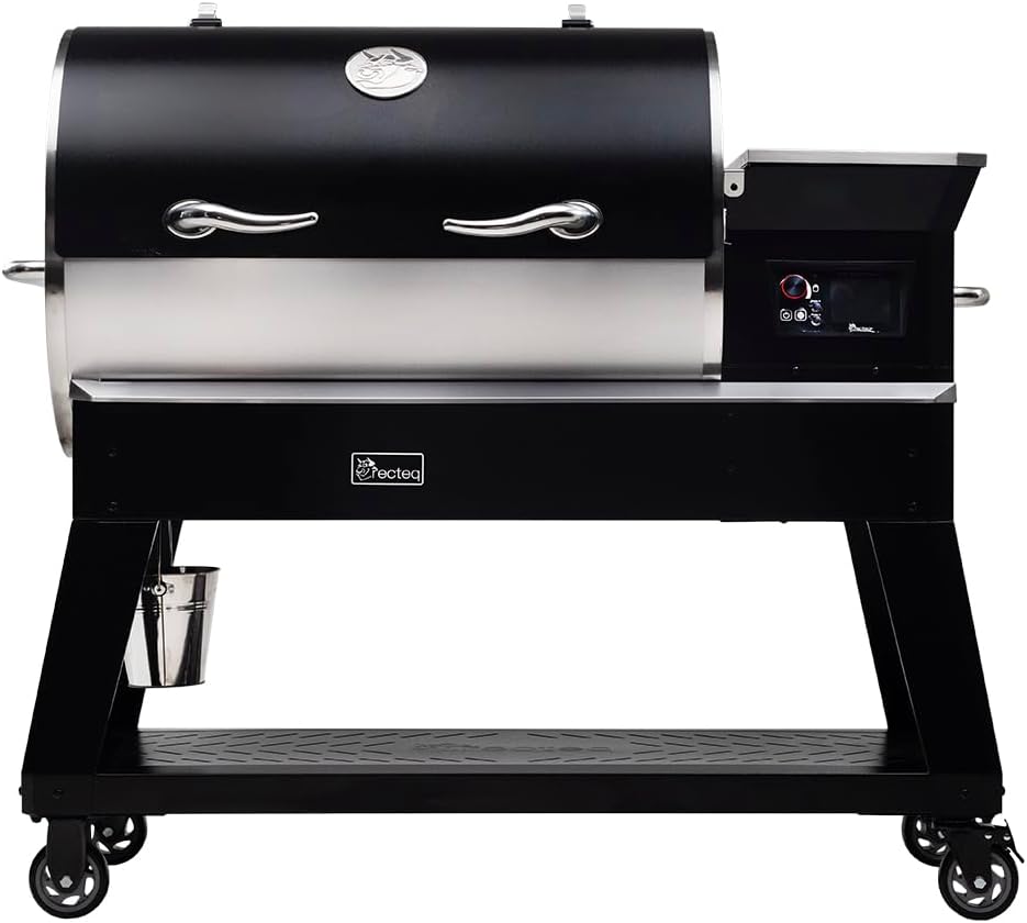 recteq Pellet Grill C Backyard Beast 1200, Pellet Smoker Grill, Wi-Fi-Enabled, Electric Pellet Gril