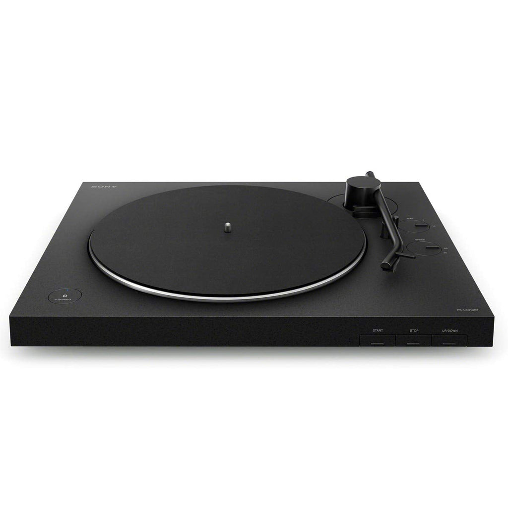 Sony PS-LX310BT Belt Drive Turntable: Fully Automatic Wireless Vinyl Record Player with Bluetooth and USB Output Black