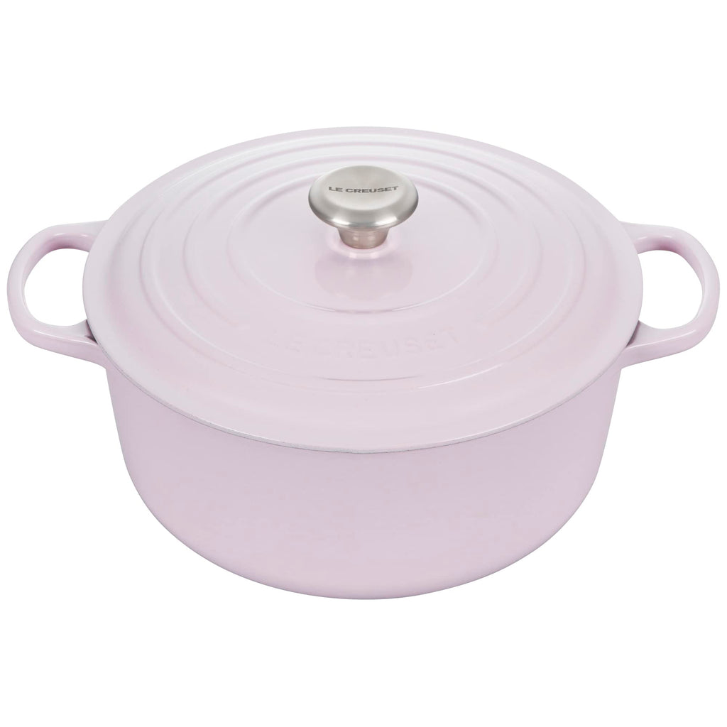Le Creuset Enameled Cast Iron Signature Round Dutch Oven, 7.25 qt., Licorice