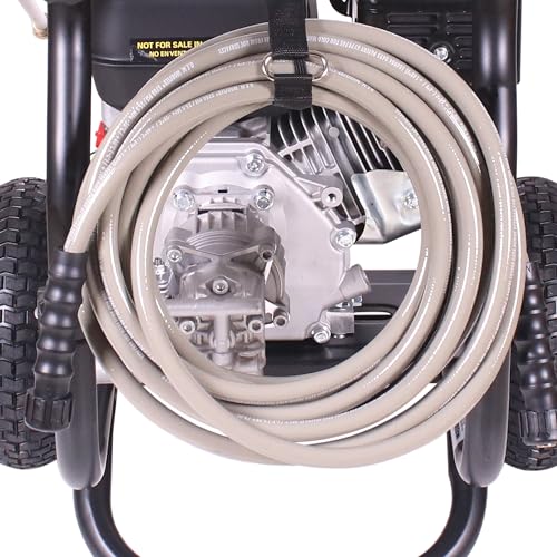 Simpson 3400 PSI Gas Pressure Washer, 2.5 GPM Residential Power Washer, Cold Water, 25' Hose, Clean Machine, 49-State Compliant (CM61083)
