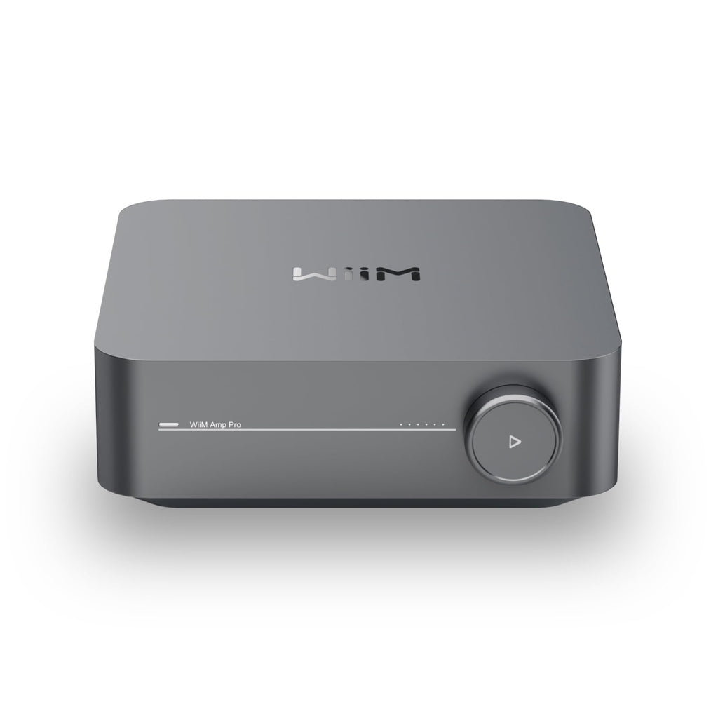 WiiM Amp: Multiroom Streaming Amplifier | Compatible with AirPlay, Google Cast, Alexa | HDMI, Voice Control | Stream from Spotify, Amazon Music