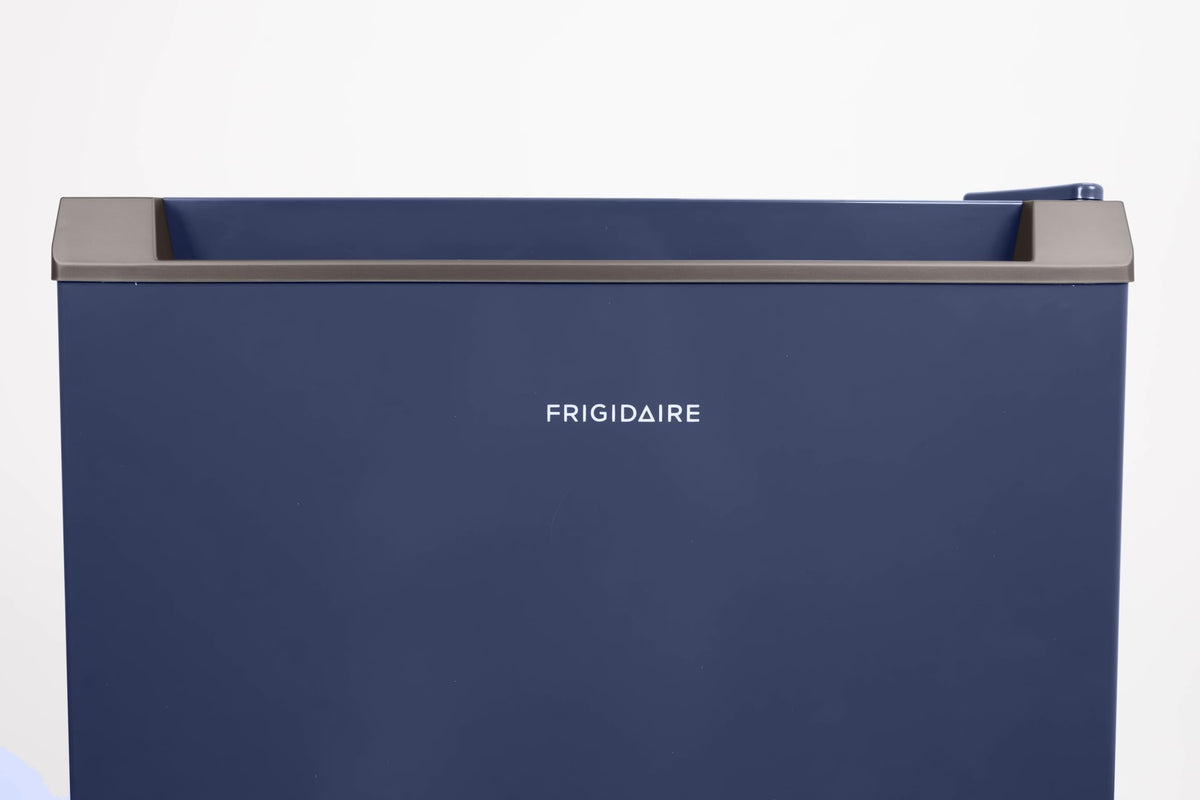 Frigidaire Compact Refrigerator with Top Freezer - 2 Door Fridge with 3.2 Cu Ft, Contemporary Series, Blue