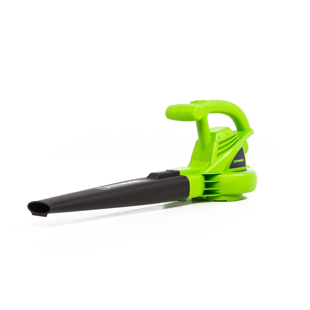 Greenworks 40V (230 MPH / 505 CFM) Cordless Brushless Leaf Blower/Vacuum with Bag, High Power, Lightweight & Quiet for Yard Debris Cleanup, Includes