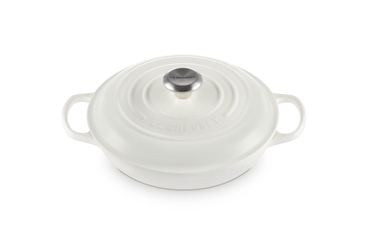 Le Creuset Enameled Cast Iron Signature Braiser, 2.25 qt., Licorice