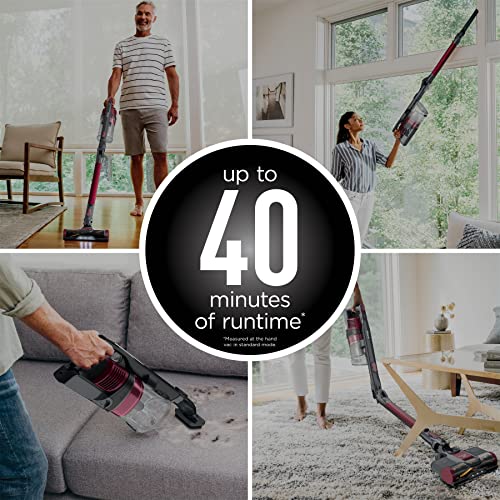 Shark Stratos Cordless Vacuum with Clean Sense IQ and Odor Neutralizer, MultiFlex Wand, Includes Crevice Tool & Anti-Allergen Brush, Up To 60 Minute