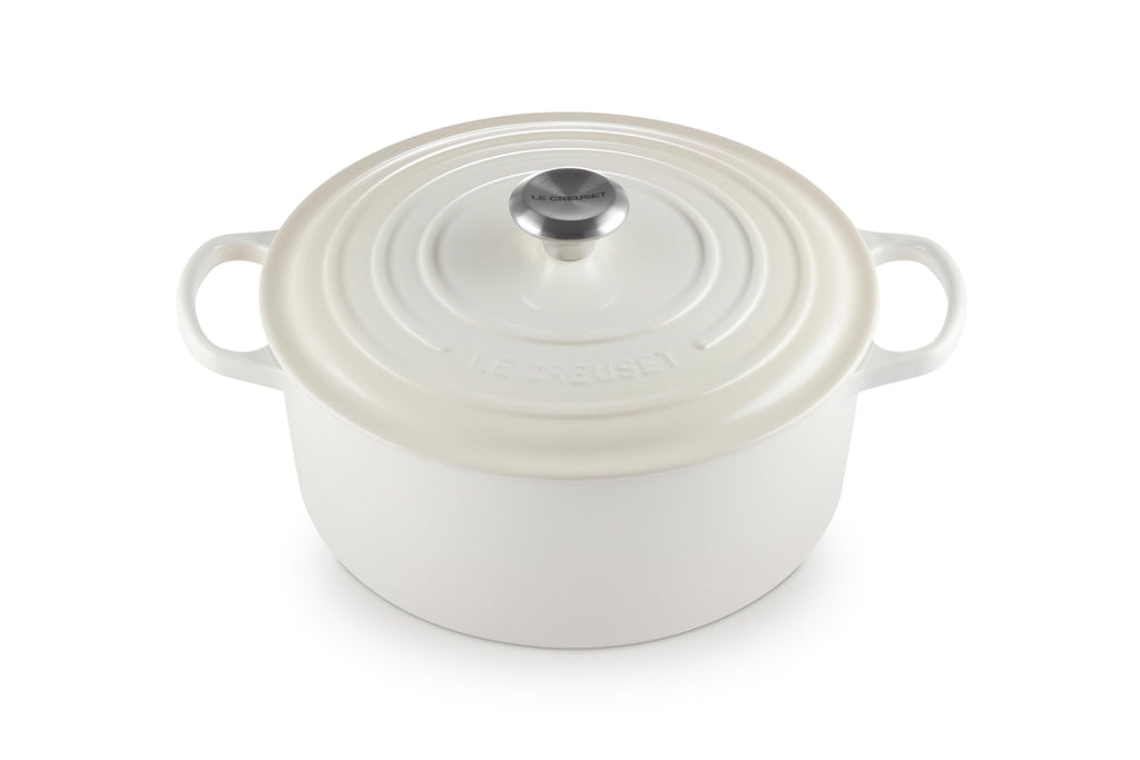 Le Creuset Enameled Cast Iron Signature Round Dutch Oven, 7.25 qt., Licorice