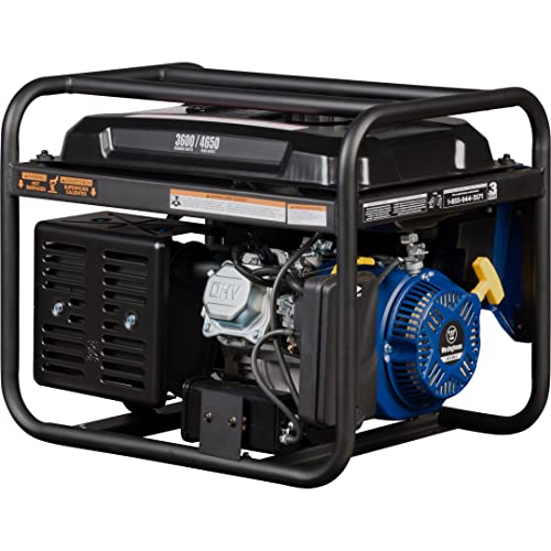 Westinghouse 4650 Peak Watt Dual Fuel Portable Generator, Remote Electric Start with Auto Choke, RV Ready 30A Outlet, Gas & Propane Powered