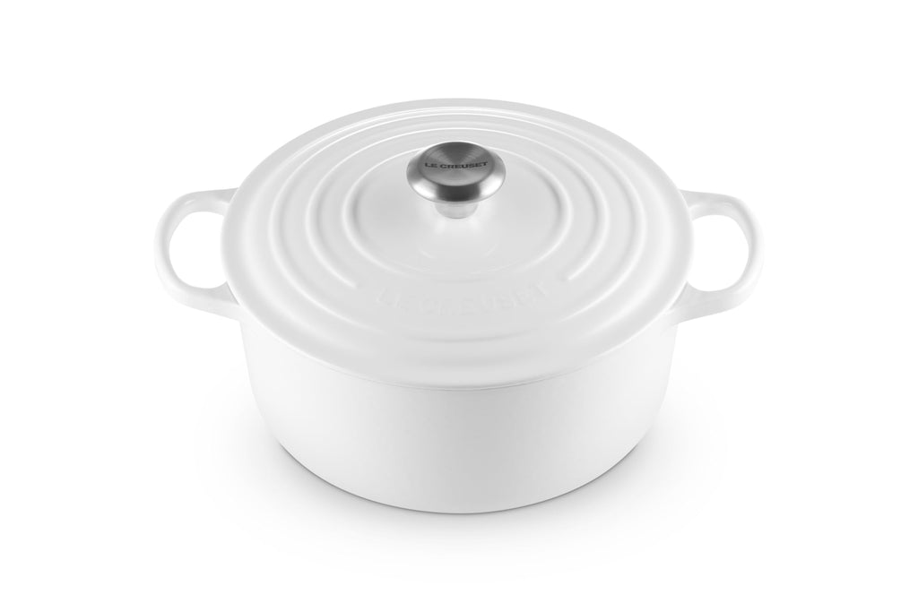 Le Creuset Enameled Cast Iron Signature Round Dutch Oven, 7.25 qt., Licorice