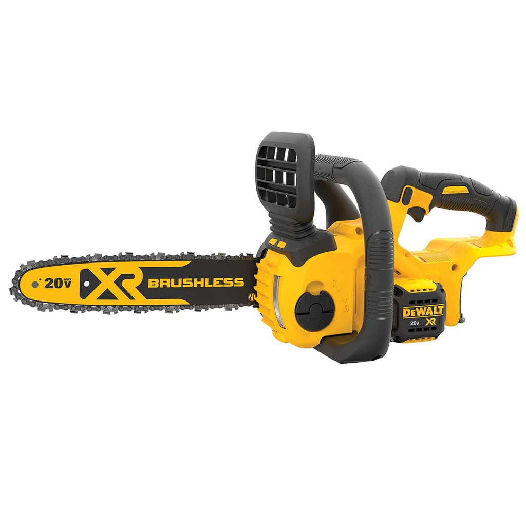 DEWALT 20V MAX* XR Chainsaw Kit, 5-Ah Battery, 12-Inch (DCCS620P1)