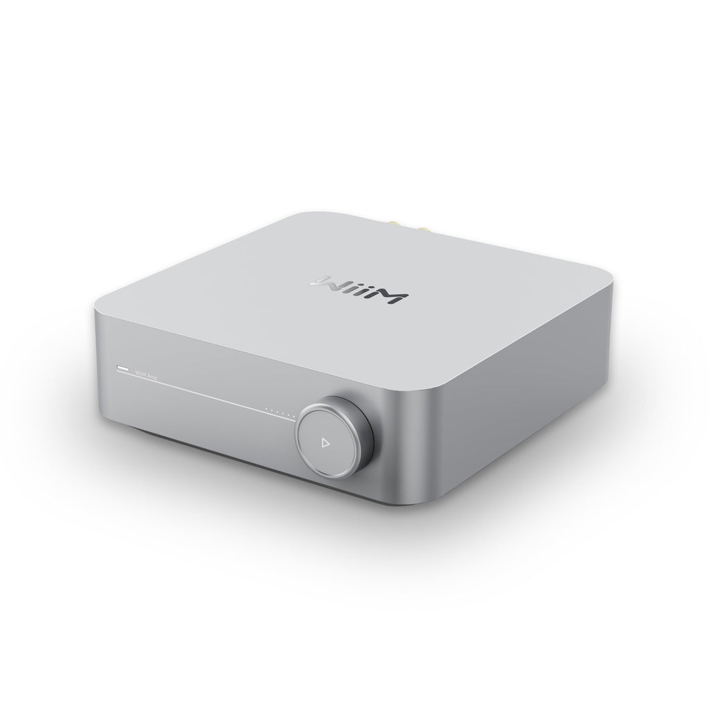 WiiM Amp: Multiroom Streaming Amplifier | Compatible with AirPlay, Google Cast, Alexa | HDMI, Voice Control | Stream from Spotify, Amazon Music