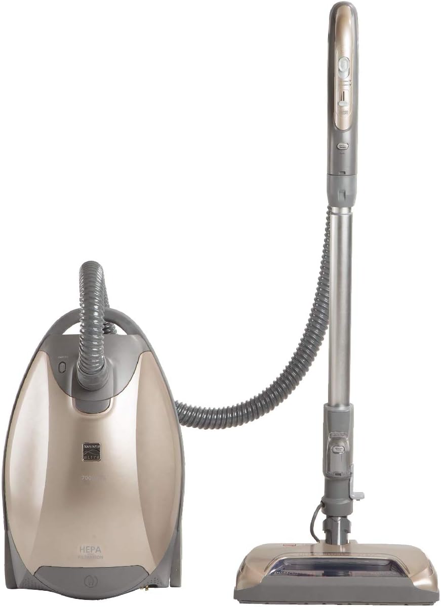 Kenmore 81714 Bundle Ultra Plush Lightweight Bagged Canister Vacuum with Pet PowerMate, HEPA, Extended Telescoping Wand, Retractable Cord, and 3