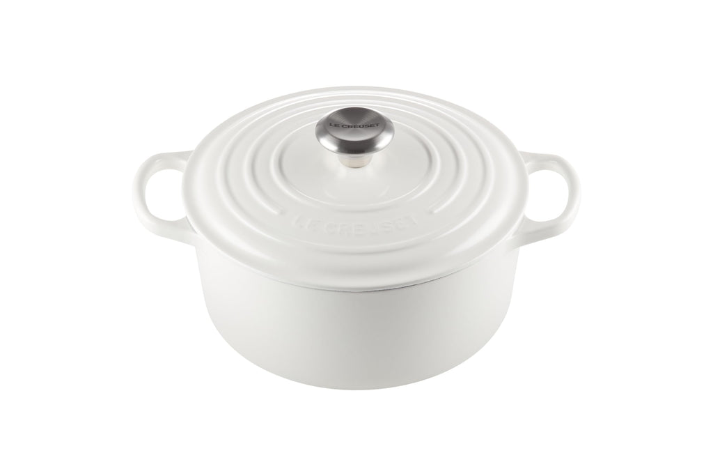 Le Creuset Enameled Cast Iron Signature Round Dutch Oven, 7.25 qt., Caribbean