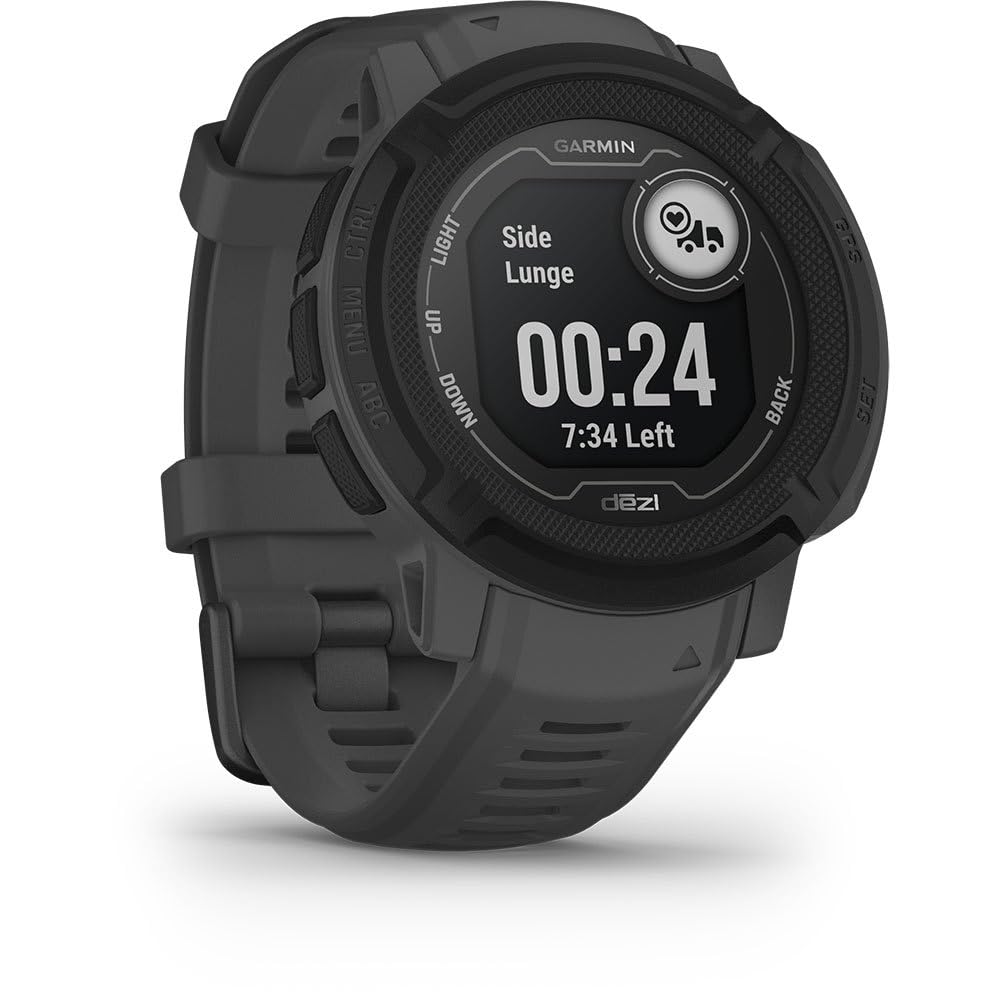 Garmin Instinct 2 Solar, Smaller-Sized Rugged Outdoor Watch with GPS, with Solar Charging Capabilities, Built for All Elements, Multi-GNSS Support