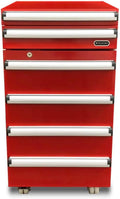 Whynter TBR-185SR 1.8 cu. ft. Portable Tool Box Refrigerator with 2 Drawers and Lock - Red