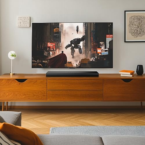 LG S60T 3.1 ch. Soundbar with Wireless Subwoofer, Dolby Audio, TV Synergy, Wow Interface, AI Sound Pro (2024 Model)