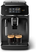 Philips 2200 Series Fully Automatic Espresso Machine, Classic Milk Frother, 2 Coffee Varieties, Intuitive Touch Display, 100% Ceramic Grinder