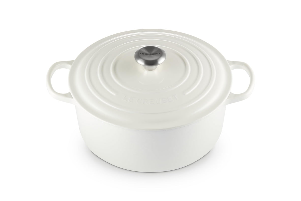 Le Creuset Enameled Cast Iron Signature Round Dutch Oven, 7.25 qt., Licorice