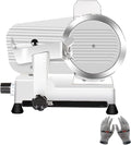 Meat Slicer 340WHome Use and for Commercial 10-inch Electric Food Slicer with Chromium-plated Steel Blade and Built-in Sharpening Stone Easy to Clean