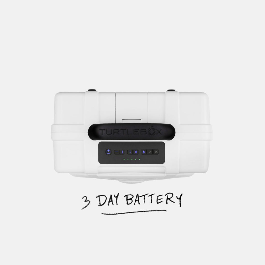 Turtlebox Original Gen 3: Portable Outdoor Bluetooth Speaker C Ultra-Loud (120dB), Waterproof (IP67), Rugged, Impact-Resistant, 3-Day Battery | Party