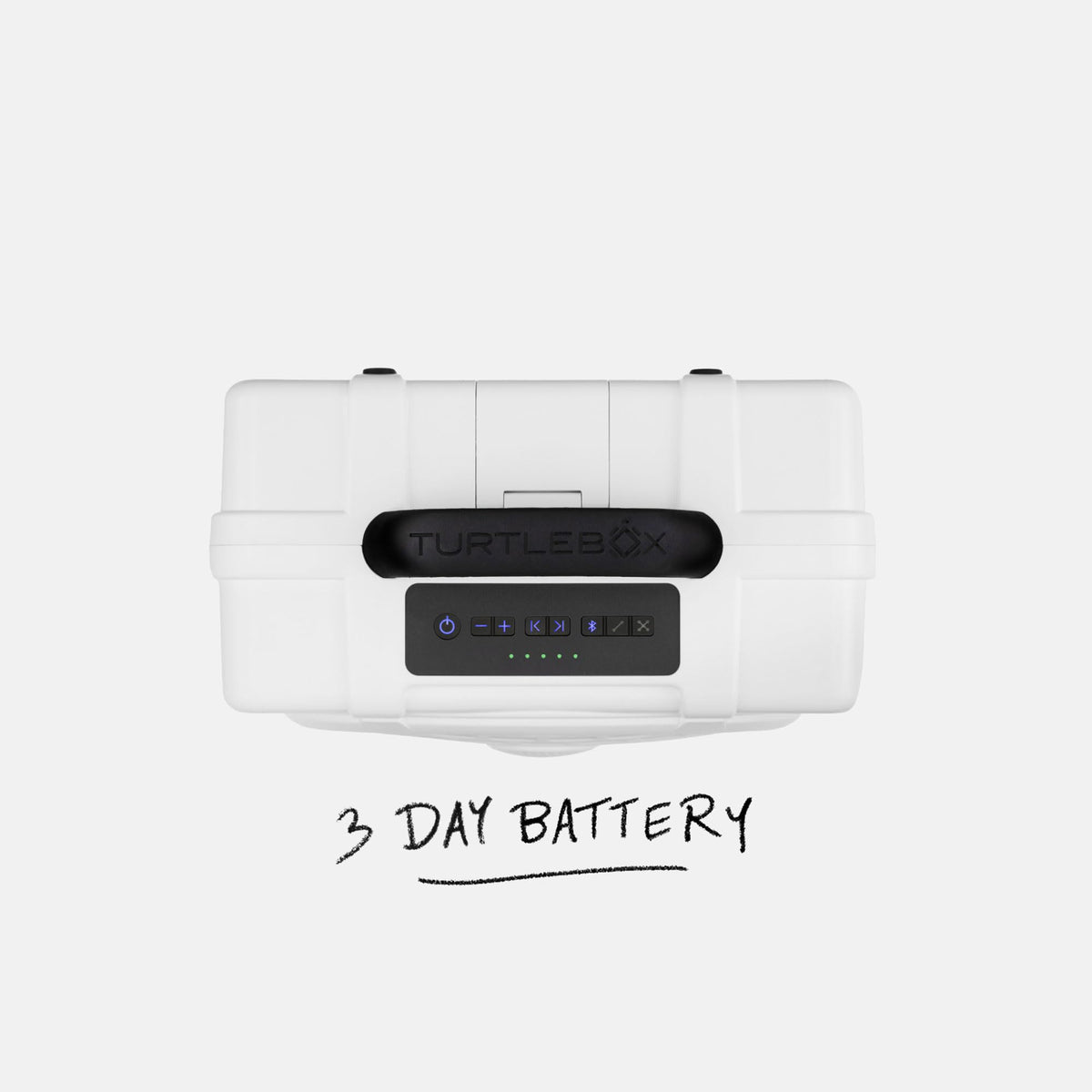 Turtlebox Original Gen 3: Portable Outdoor Bluetooth Speaker C Ultra-Loud (120dB), Waterproof (IP67), Rugged, Impact-Resistant, 3-Day Battery | Party