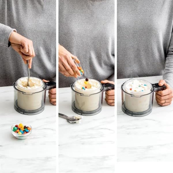 Ninja CREAMi Deluxe 11-in-1 Ice Cream & Frozen Treat Maker, Creamify Technology, Includes 3 XL 24 oz Pints, Makes Sorbet, Milkshakes & More (24 OZ)