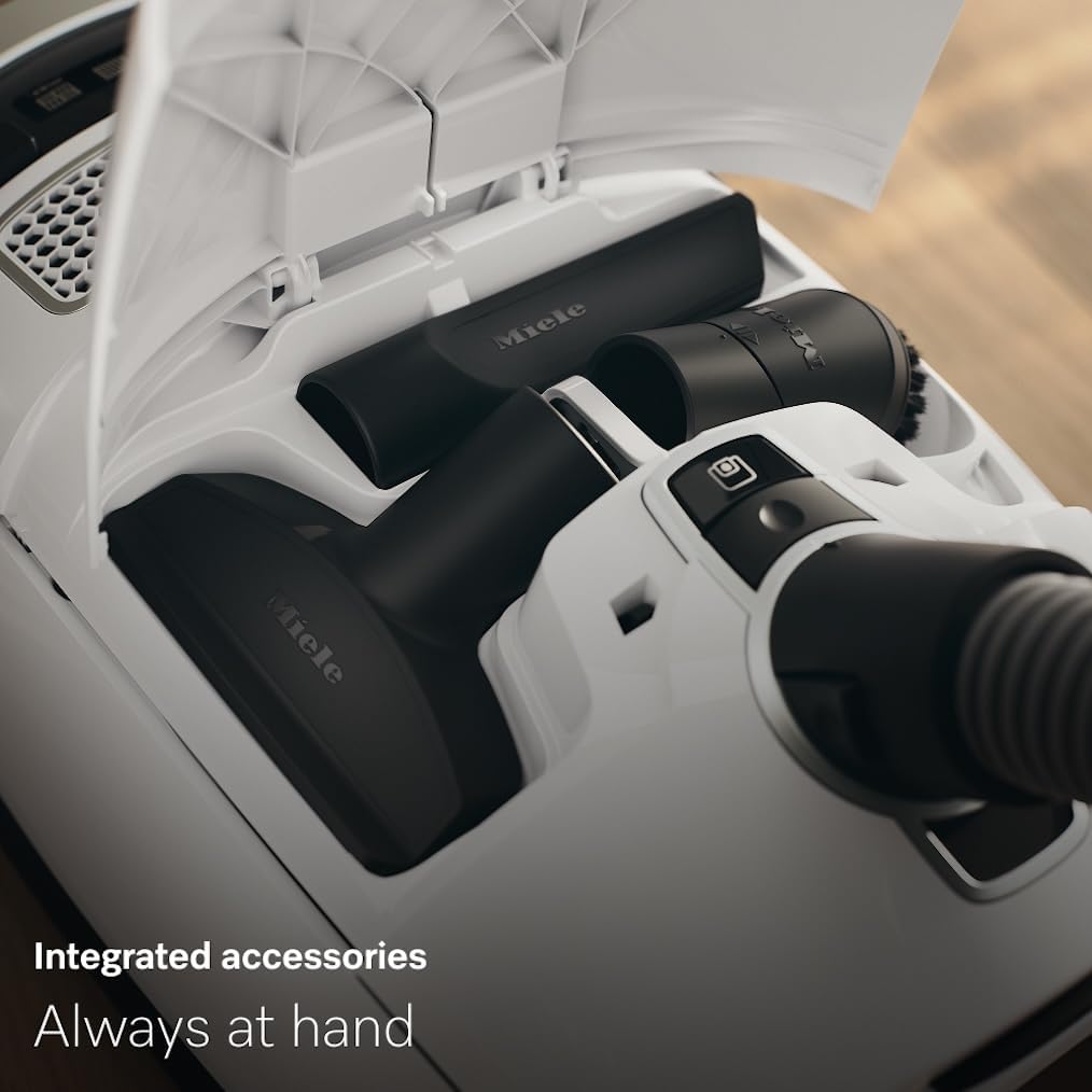 Miele Complete C3 Limited Edition Bagged Canister Vacuum Cleaner with AirClean System, AllTeQ Universal Floorhead, and Parquet Twister Floorbrush, in