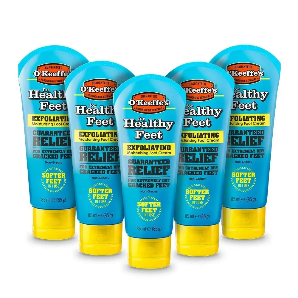 Healthy 5 Pack Exfoliating Feet O'Keeffe's
