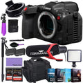 More Bundle and Like Adapter Power Editing EF-EOS Software LED, Canon Cinema C + Mirrorless Only) R5 Accessories 4-Pack Pro Mount (Body Microphone, Photo Camera High and Deluxe R EOS