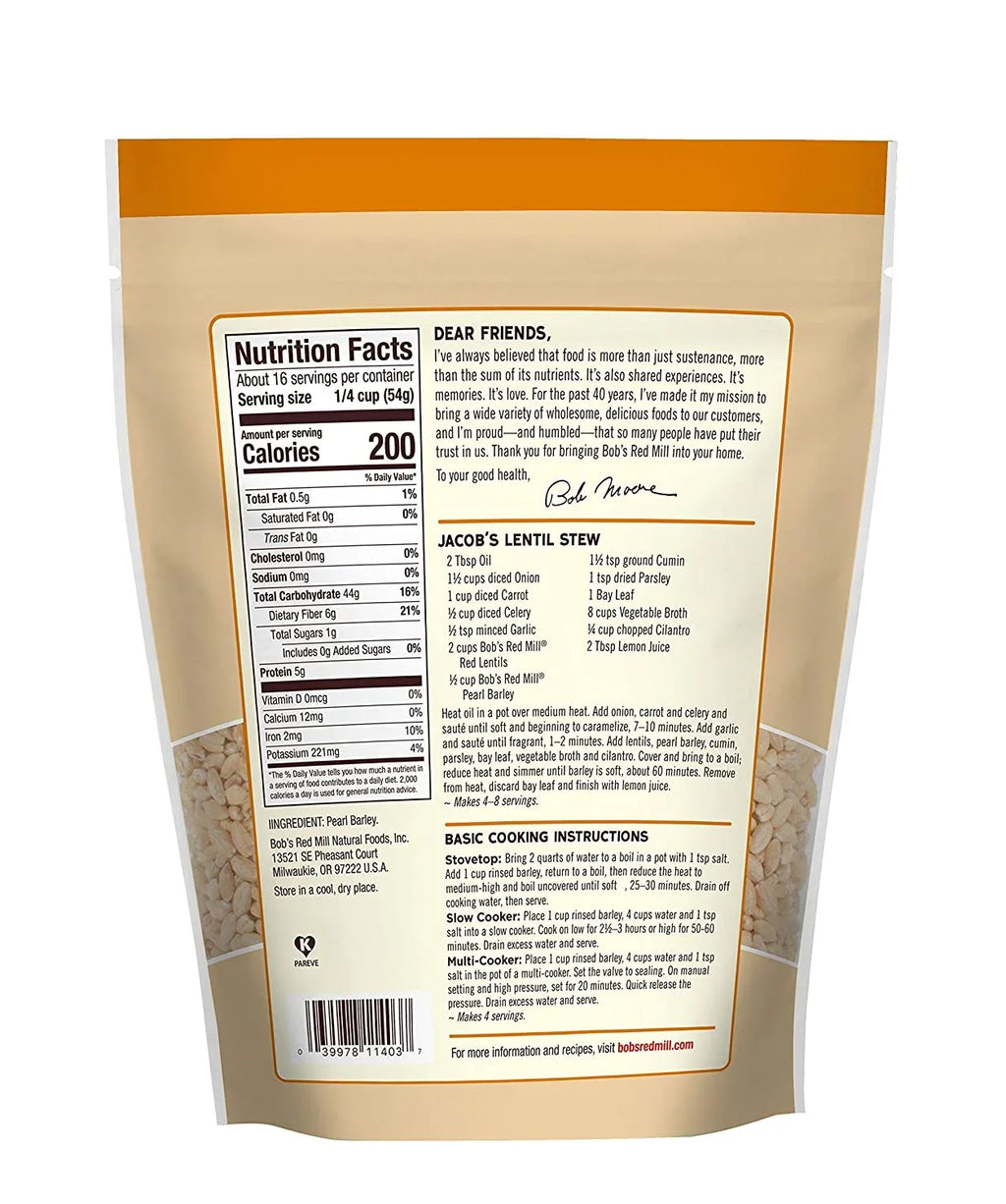 Red Pearl Bobs (Pack Mill 4) Ounce 30 of Barley,