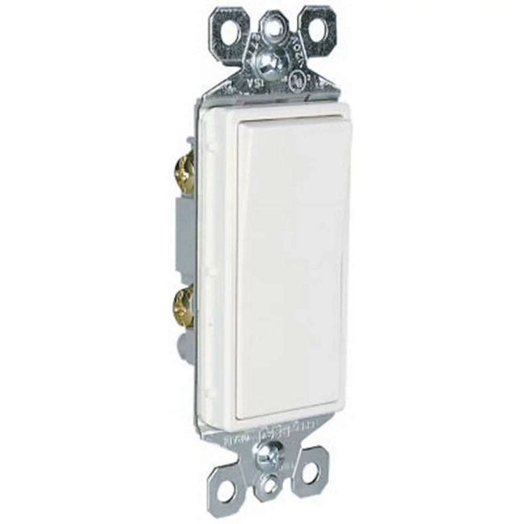 White, Switch, Light Seymour Legrand TM870WCP6 Pass Decorator Quantity 1-Pole - 1 10-Pk. &
