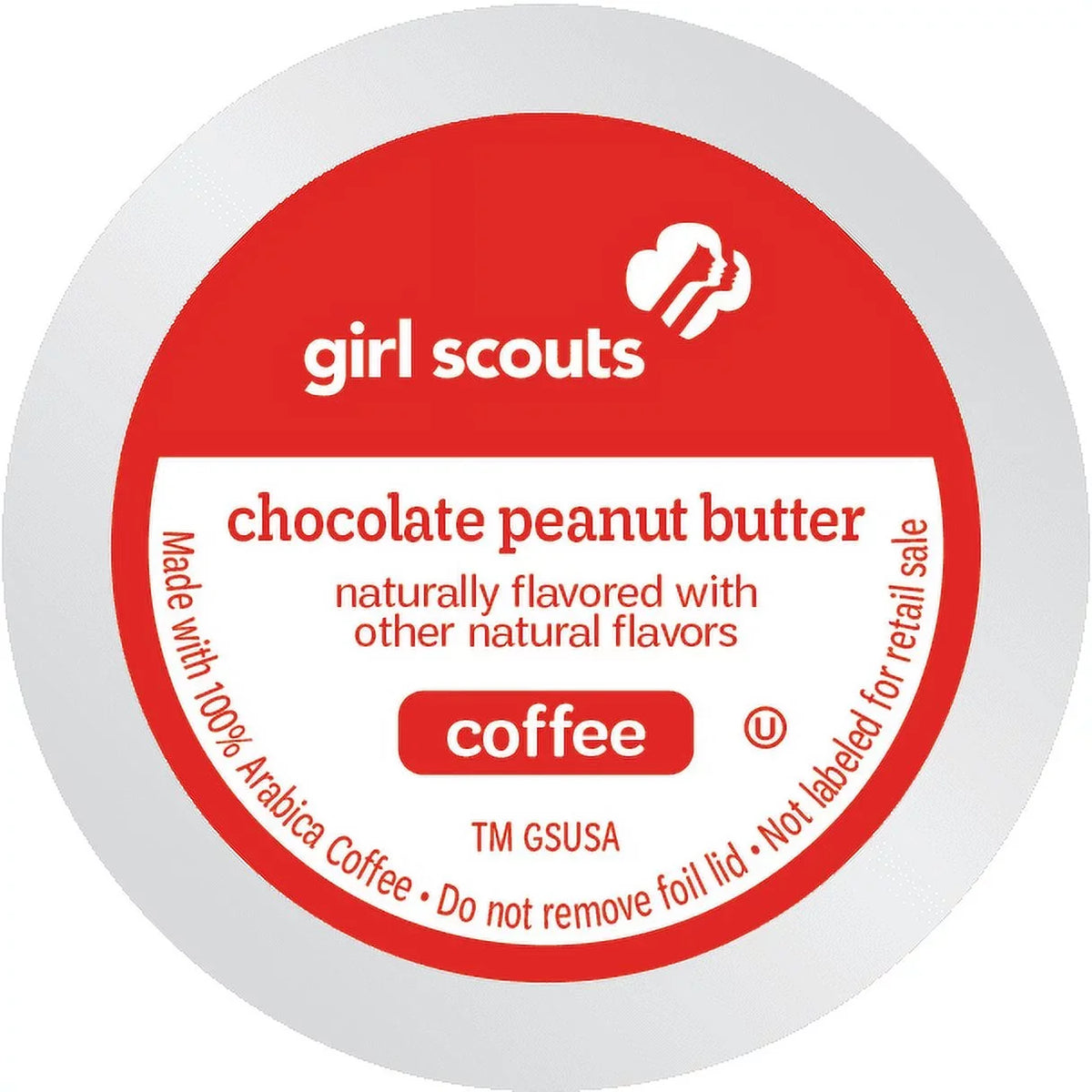 Flavored Butter (Pack Brewers of Roast, Chocolate Girl Keurig Coffee, for Pods 72 Scouts® 4), Serve K-Cup Single Coffee Medium Peanut Count