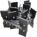 Elevator Grain Chain, Rubber AMAXE47615 Paddles Return RAParts